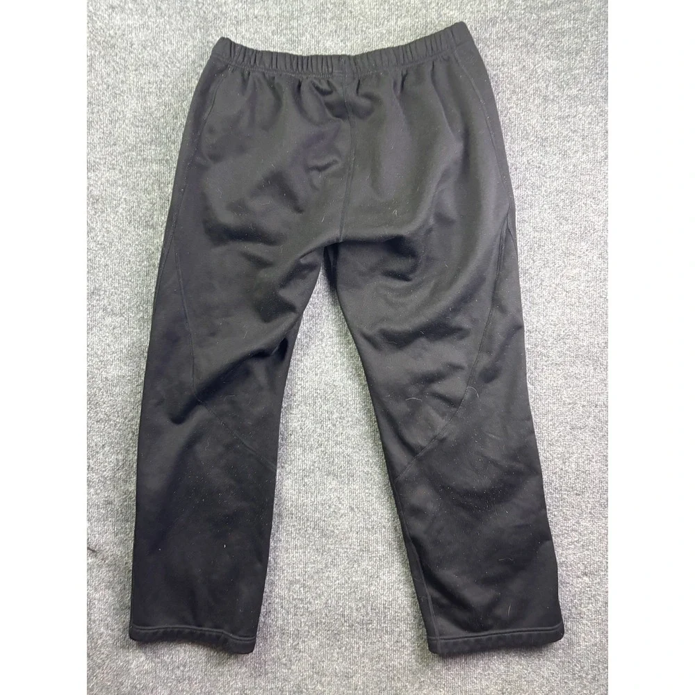 The North Face Fleece Sweatpants‎ Mens L Black Straight Leg Activewear